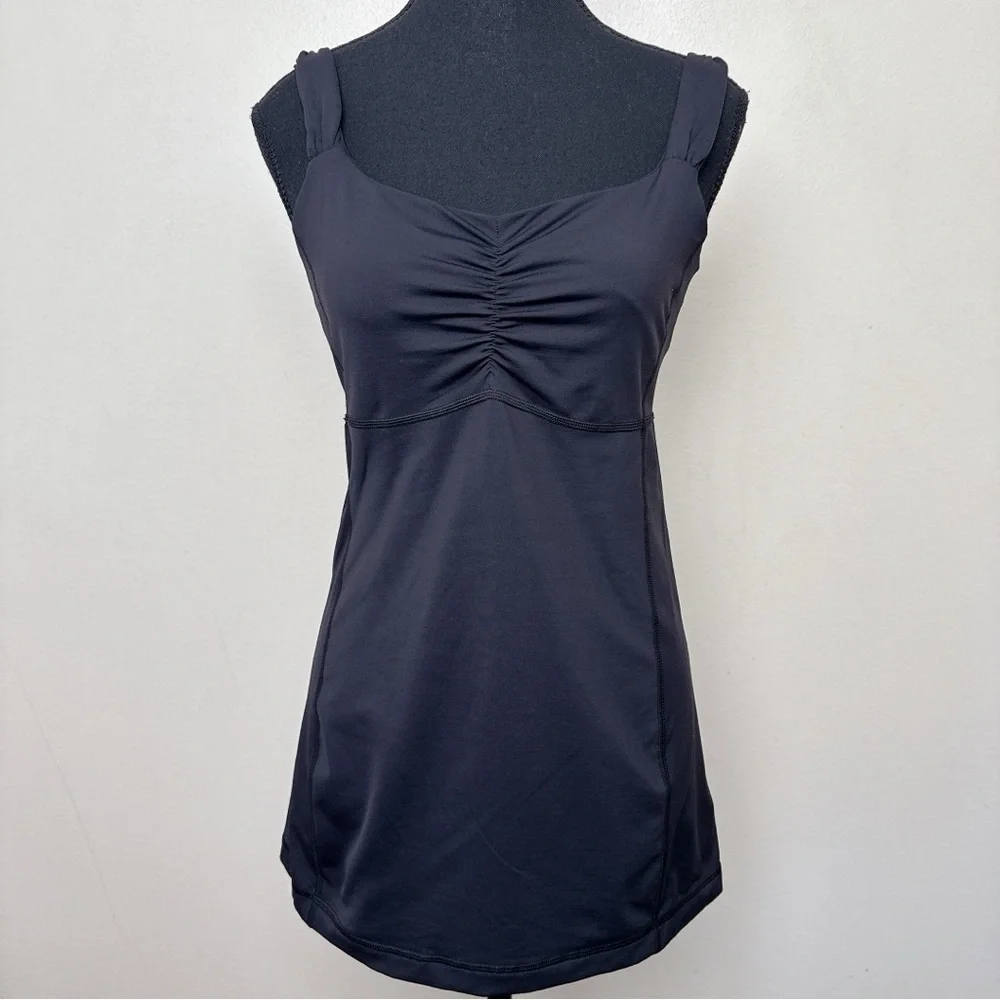 Lululemon Womens 8 Aria Tank II In Black Top